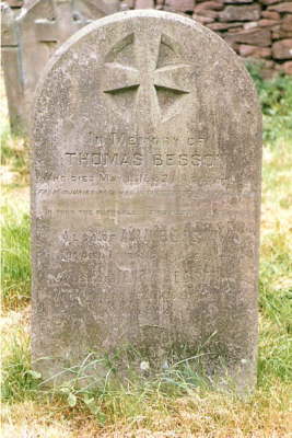 Thomas Besson's grave